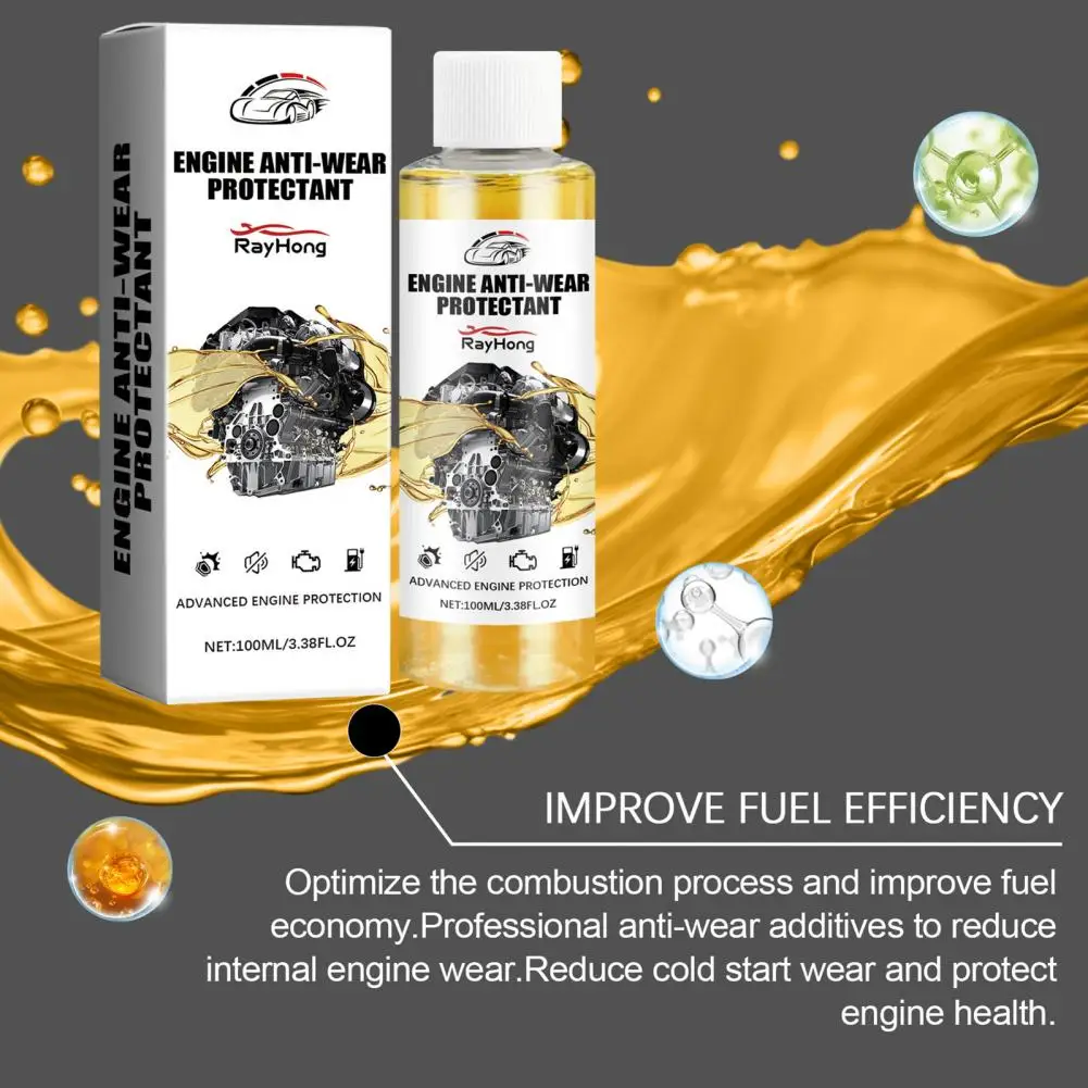Car scratch remover engine protectant anti-wear oil treatment
