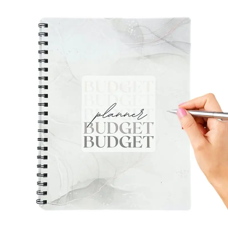 

Budget Book Planner Undated Spiral Bound Budget Expense Tracker Notebook 57-page Double-Sided Spending Tracker Notebook Finance