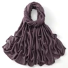 185*75 cm musulman Modal Hijab rayonne coton châles pour femmes mince plaine écharpe grande taille foulard islamique Turban bandeau