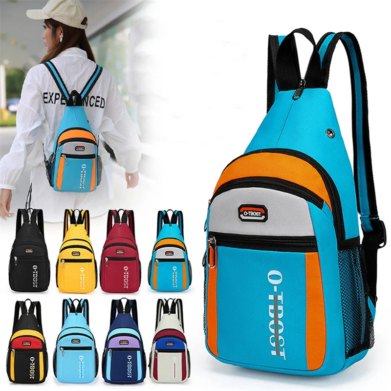 

2023 Shoulder Bag Man Casual Chest Bag Business Male Bag Multi-Functional Women Backpack Cycling Sports Rucksack Travel Pack