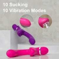 20 Modi G-Punkt-Vibrator, weiblich, leistungsstarker Klitoris-Klitoris-Sauger, Vakuum-Stimulator, Dildo, Sexspielzeug, wasserdicht, für Frauen und Erwachsene 2