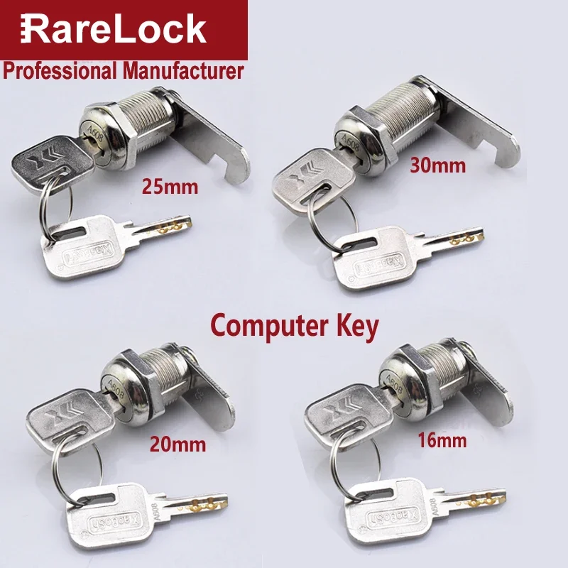 Cabinet Door Lock Drawer Lock Cash Box ATM Gym Cabinet Sliding Door School Locker Office Drawer Hardware Security Rarelock MS486