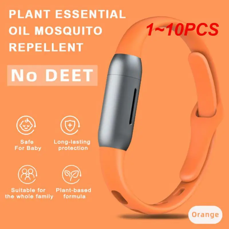 

1~10PCS Ultrasonic Mosquitoes Repeller Bracelet Smart Prevent Mosquitoes Wrist Watch Bracelet Anti Mosquitoes Bite Wristband