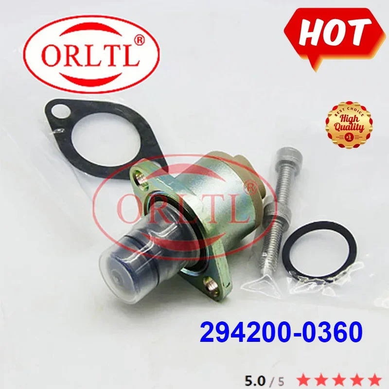 

ORLTL новый регулятор давления топлива 294200-0360 2942000360, Дозирующий клапан 294200 0360 для DENSO