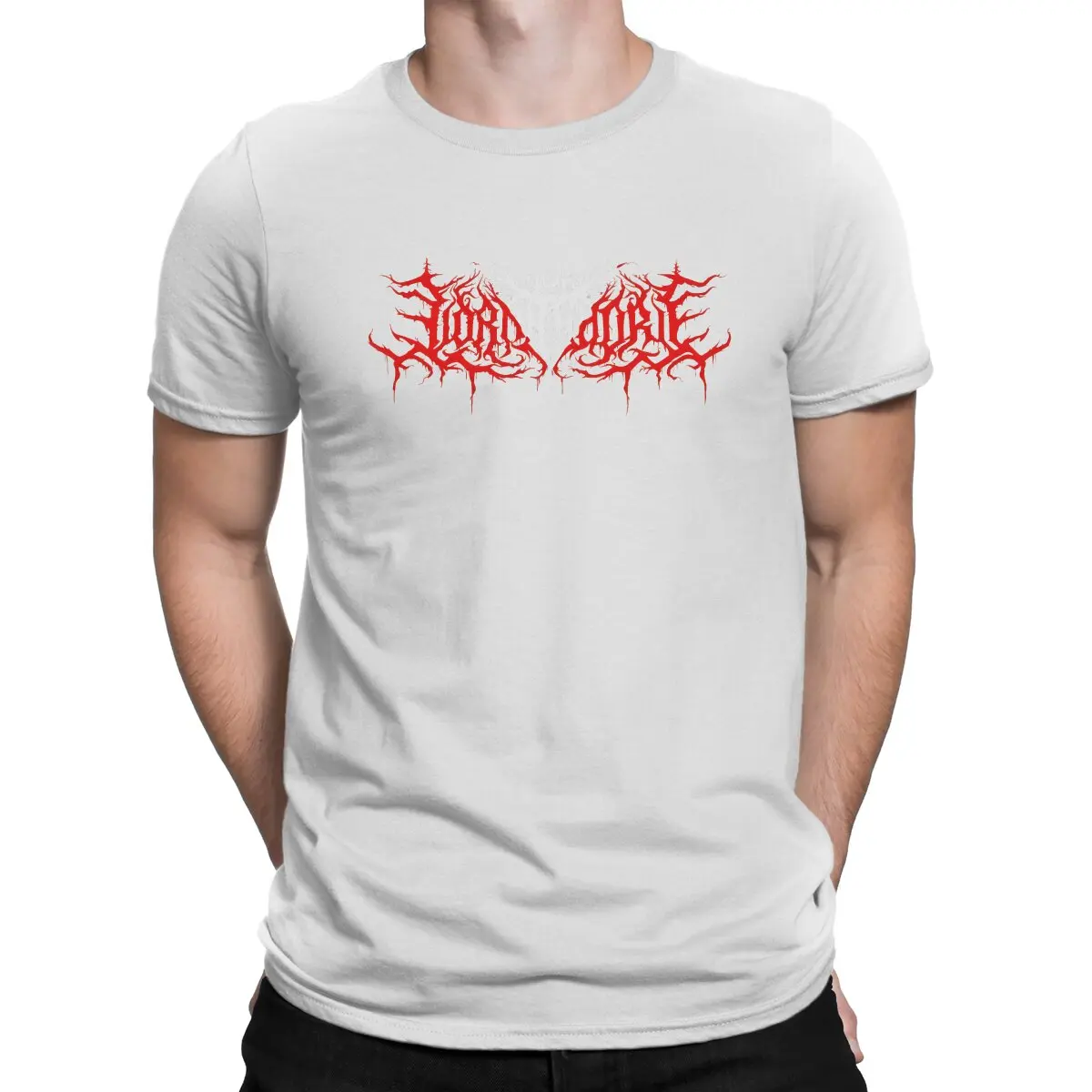 thumbnail image 1 of Camiseta con el logo de rock para hombre, camiseta de algodón de moda de Lorna Shore, camiseta de manga corta con cuello redondo, talla 6XL, 1 of 7