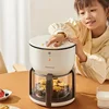 DAEWOO Air Fryer 2L Oil Free Low Fat Kitchen Airfryer Health Cooking Non-stick Glass Potato Chip Machine Electric Airfryers 220V 4