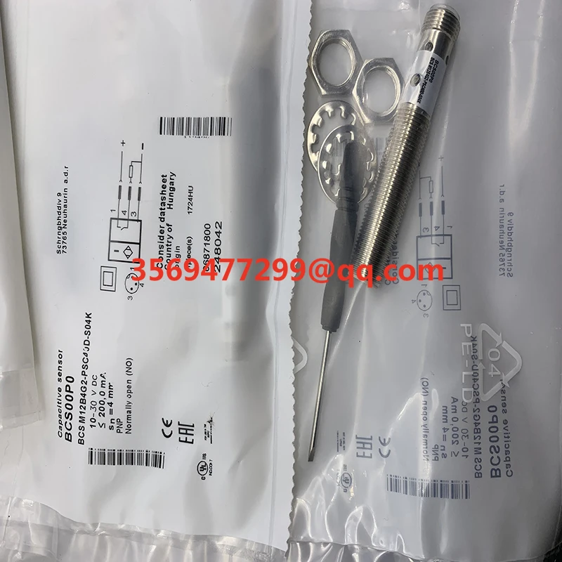Interruttore Di Prossimità Bcs00P0 Bcs M12B4G2-Psc40D-S04K Spot Nuovo Di Zecca