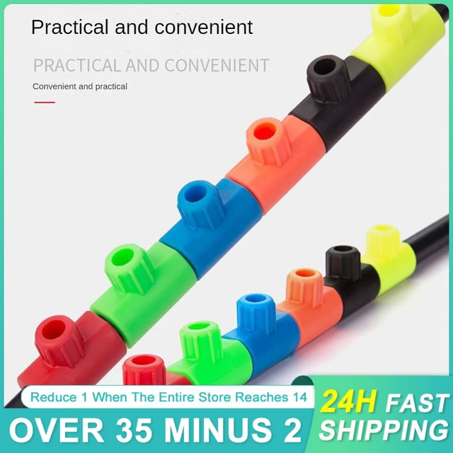 Fishing Rod Universal Fishing Line Spool Connector Silicone Clamp