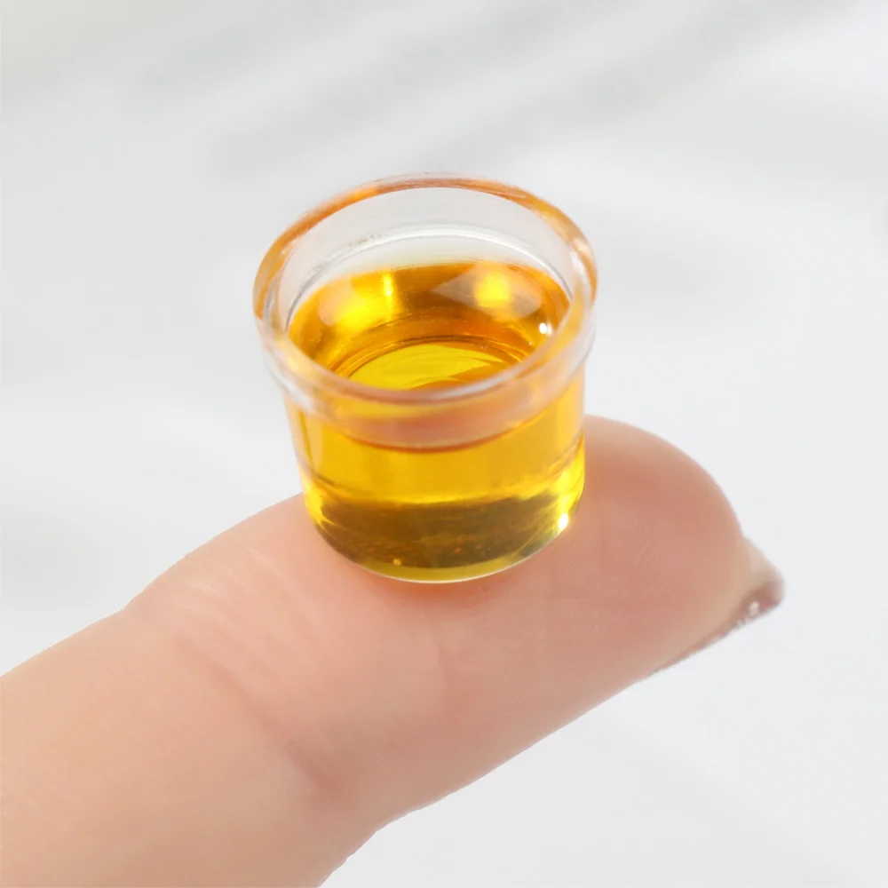 4Pcs 1:12 Dollhouse Miniature Foods Accessories Mini Glass Seasoning Jar Bottle Simulation Kitchen Food Model Toys 3