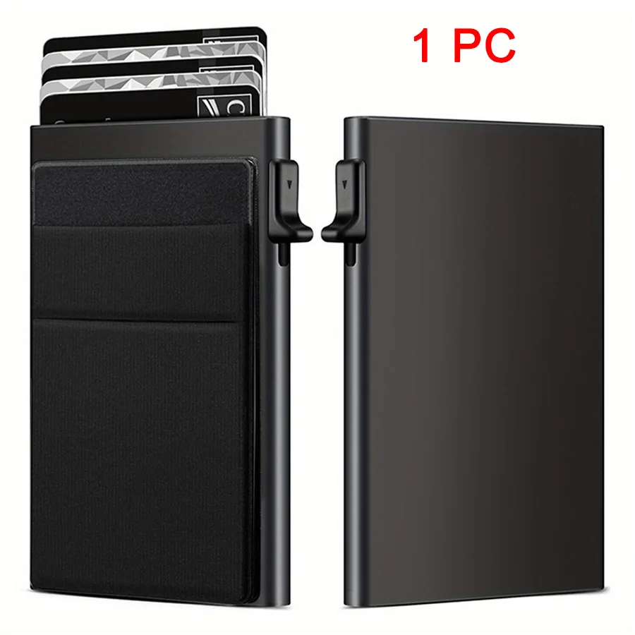Personalized Engraved RFID Slim Metal Wallet and Cardholder