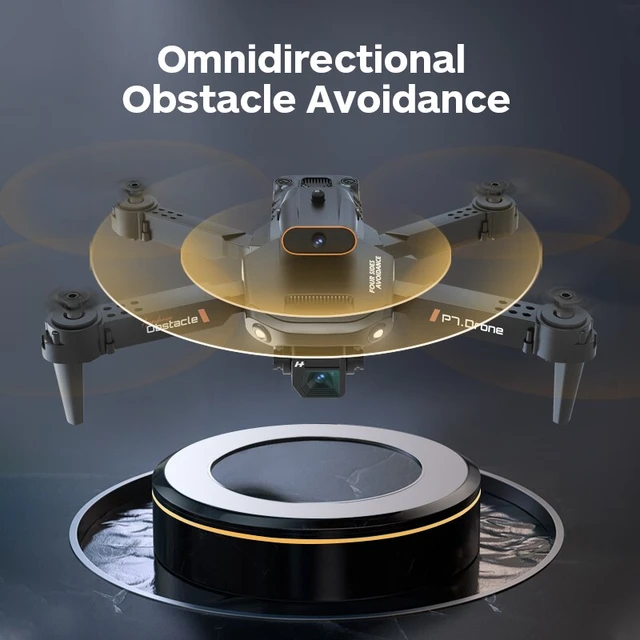 P7 WIFI FPV Drone 8K HD 360 Obstacle Avoidance Drones Aerial Photography Four-Axis Rc Aircraft Rc Helicopter Kid Toy Gift