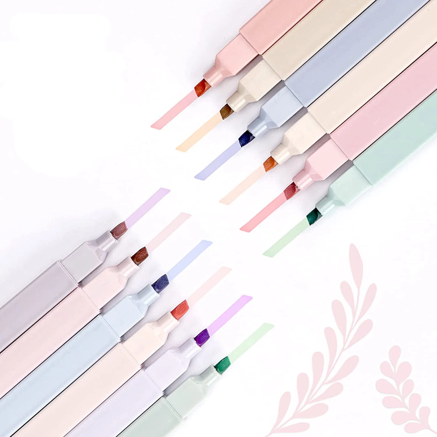 Highlighter Pen Morandi Color Set 6/12pcs For Taking Notes