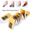 1Set Nail Extension Gel Brush Tips Forms Fiberglass Kits Clear Nude Polish Quick Building Poly UV Gel DIY Nail Art Tools LY1800 5