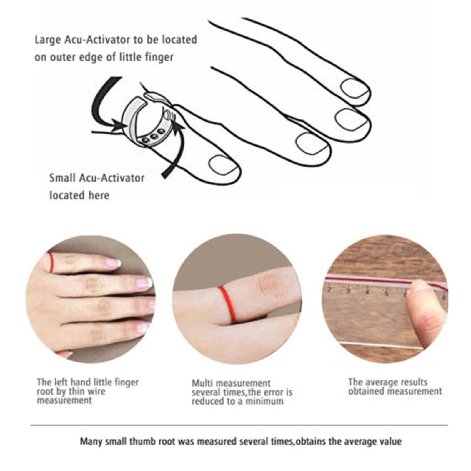 Anti Snore sleep Ring Magnetic Therapy Acupressure Treatment Against Snoring Device Snore stop Stopper Finger Ring Sleeping Aid 4