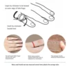 Anti Snore sleep Ring Magnetic Therapy Acupressure Treatment Against Snoring Device Snore stop Stopper Finger Ring Sleeping Aid 4