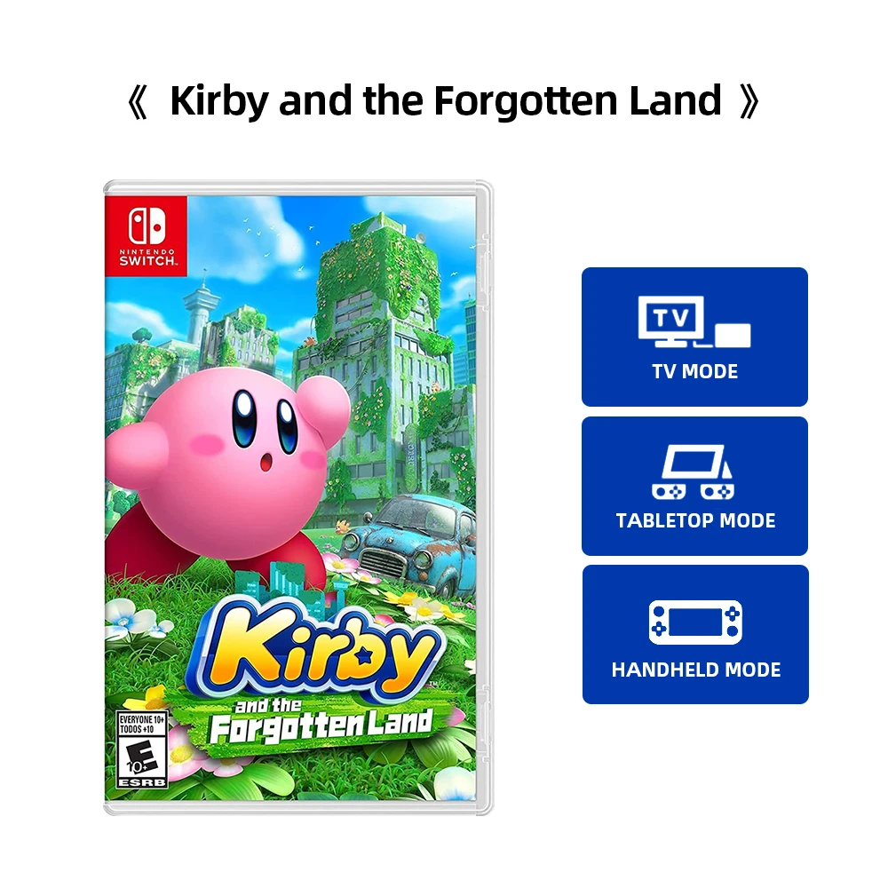 Nintendo Switch Game Deals - Kirby And The Forgotten Land - Games Physical  Cartridge For Switch Oled - Game Deals - AliExpress