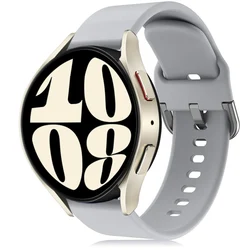 Sport Silicone 22mm Colorful Fashion Watchband - Original Smart Wristband Bracelet Accessory for 22MM Watch Strap (Silver white 6)