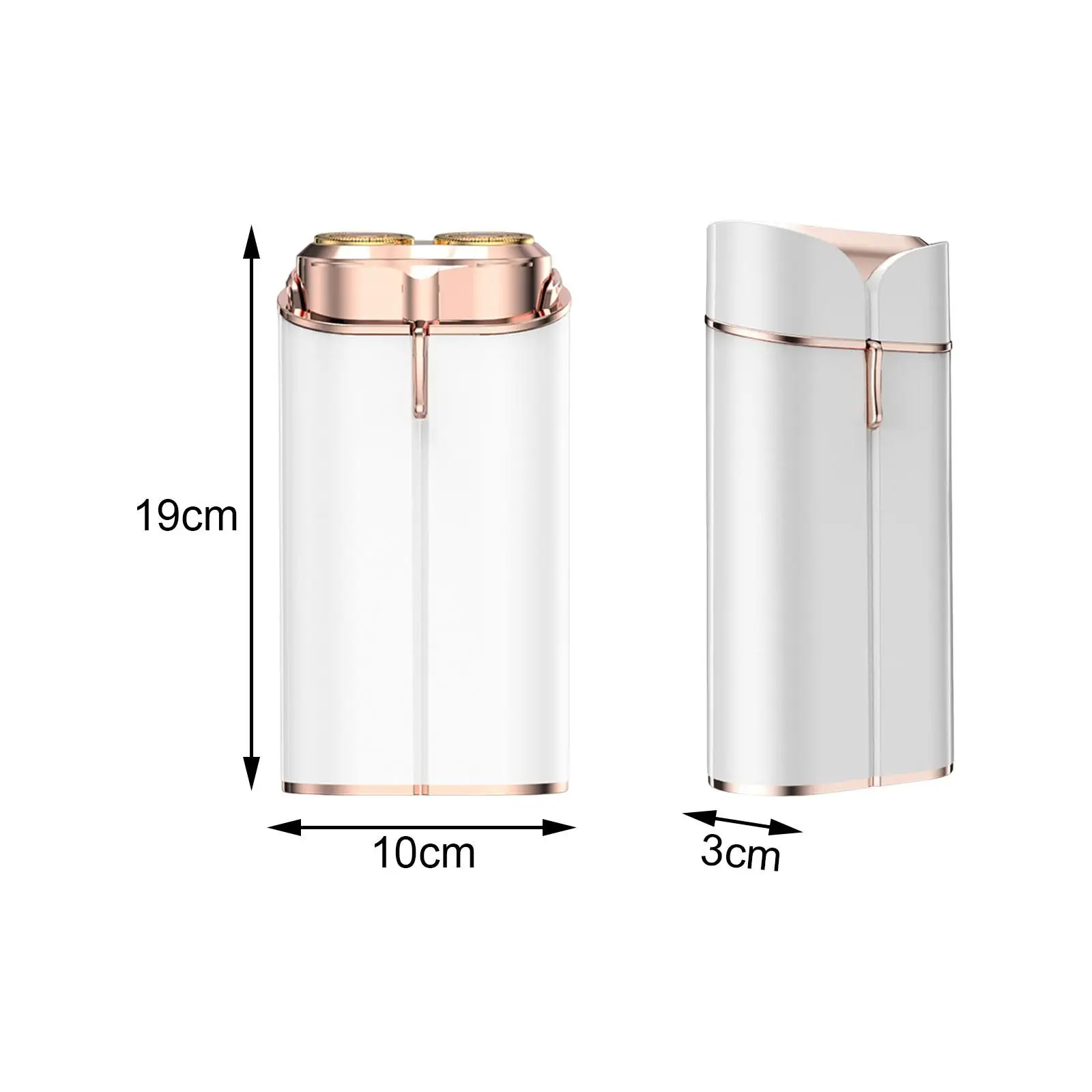 Womens Electric , Womens Portable with Fill Light Bikini Trimmer for Armpits
