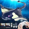 Remote Control Toy High Simulation Devil Ray for Pool Bathroom Great Gift Boat Toys for 3+ Year Old Boys and Girls 1