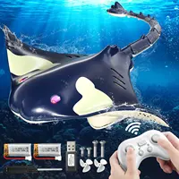 Remote Control Toy High Simulation Devil Ray for Pool Bathroom Great Gift Boat Toys for 3+ Year Old Boys and Girls 1
