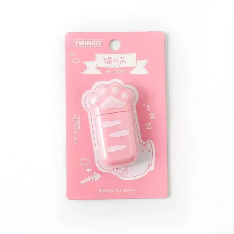 1 Pcs Lytwtw's Lovely Kawaii Cat Claw Cute Correction Tape Stationery Office School Supply Gift