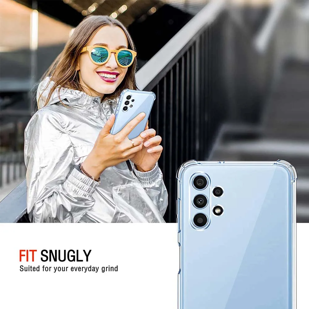 Durable Clear Shockproof Silicone Phone Case