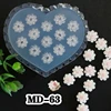 1Pcs 3D Silicone Nail Art Mold Reusable INS Fashion Versatile Camellia Bow Kawaii Butterfly DIY Party Nail Decoration Art 6