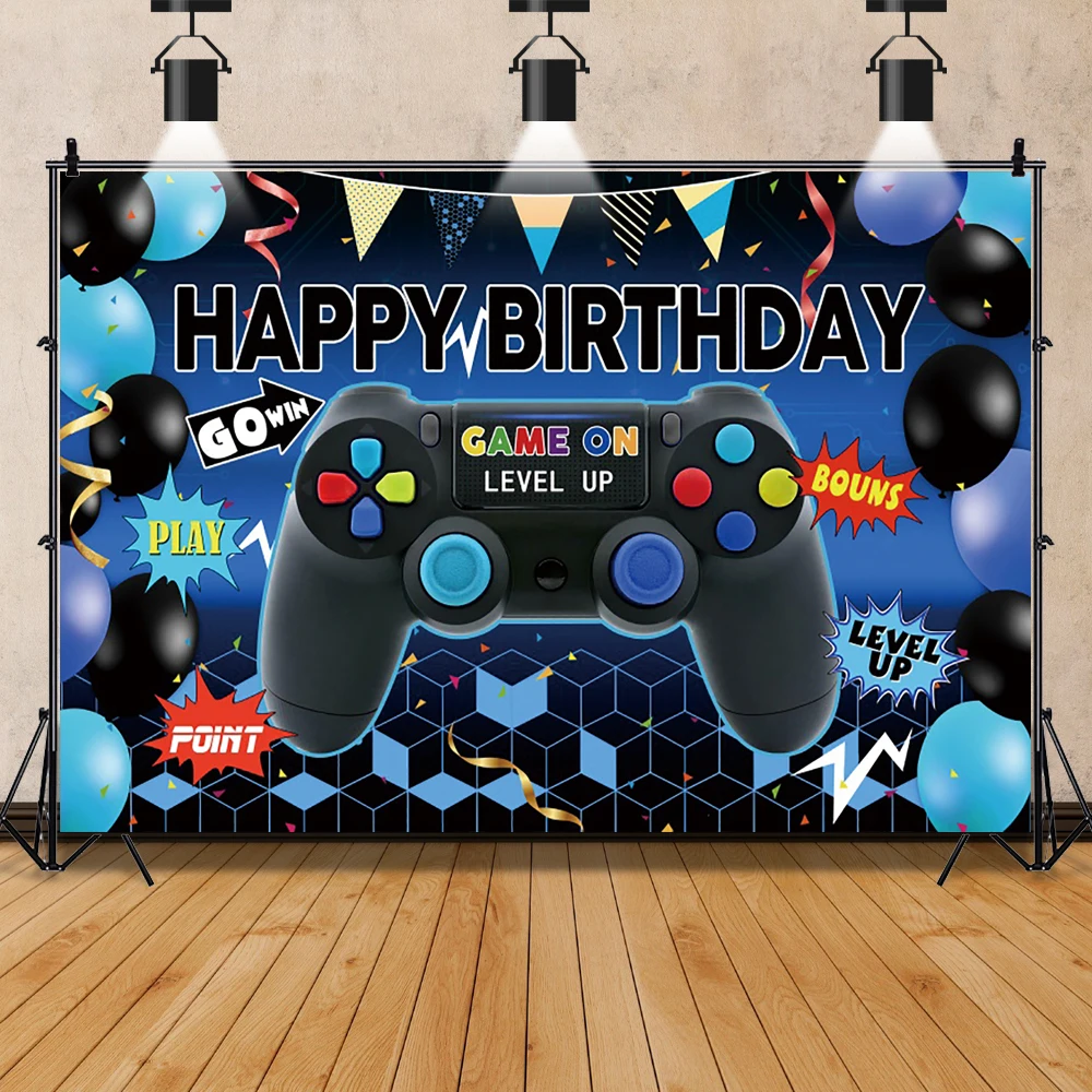 Birthday Party Play Game | Photography Backdrop | Backdrop Party Game | Backgrounds  Games - Backgrounds - Aliexpress