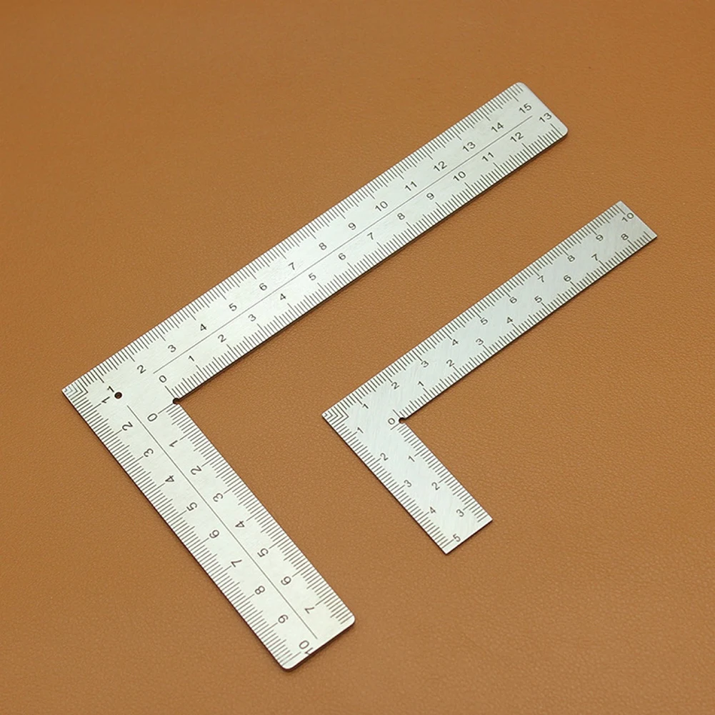 Stainless Steel Double Side Straight Ruler Centimeter Inches Scale Metric  Ruler Precision Measuring Tool 15/20/30/40/50cm