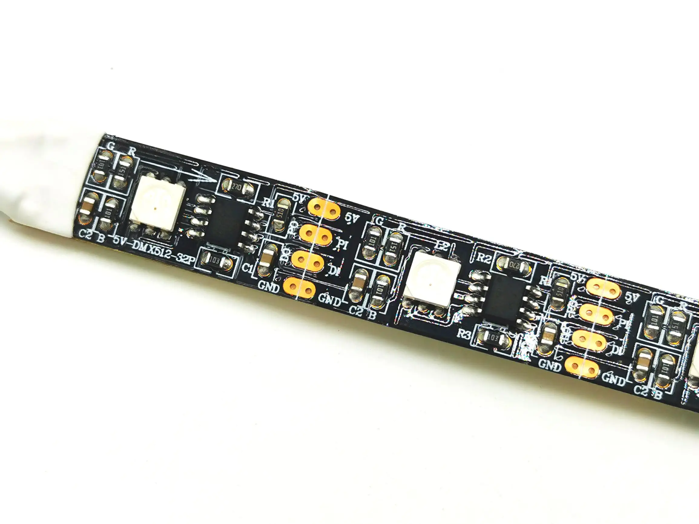 Одноточечная Светодиодная лента DMX512/UCS512 32 светодиода/м |