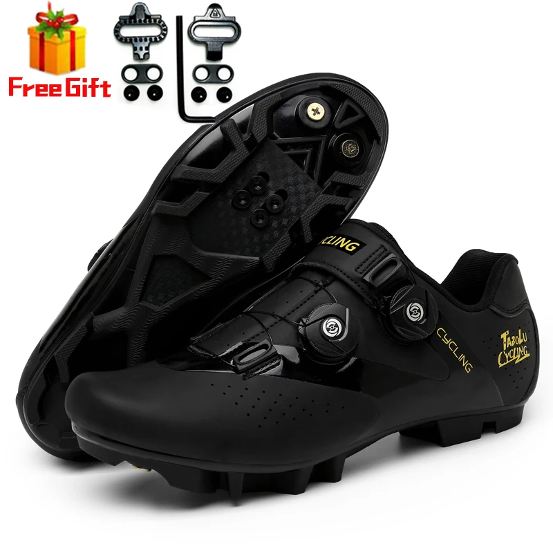 Cycling Shoes mtb Mountain Bike Sneakers Large Size Cleat Non-slip Men's Women's Bicycle Footwear