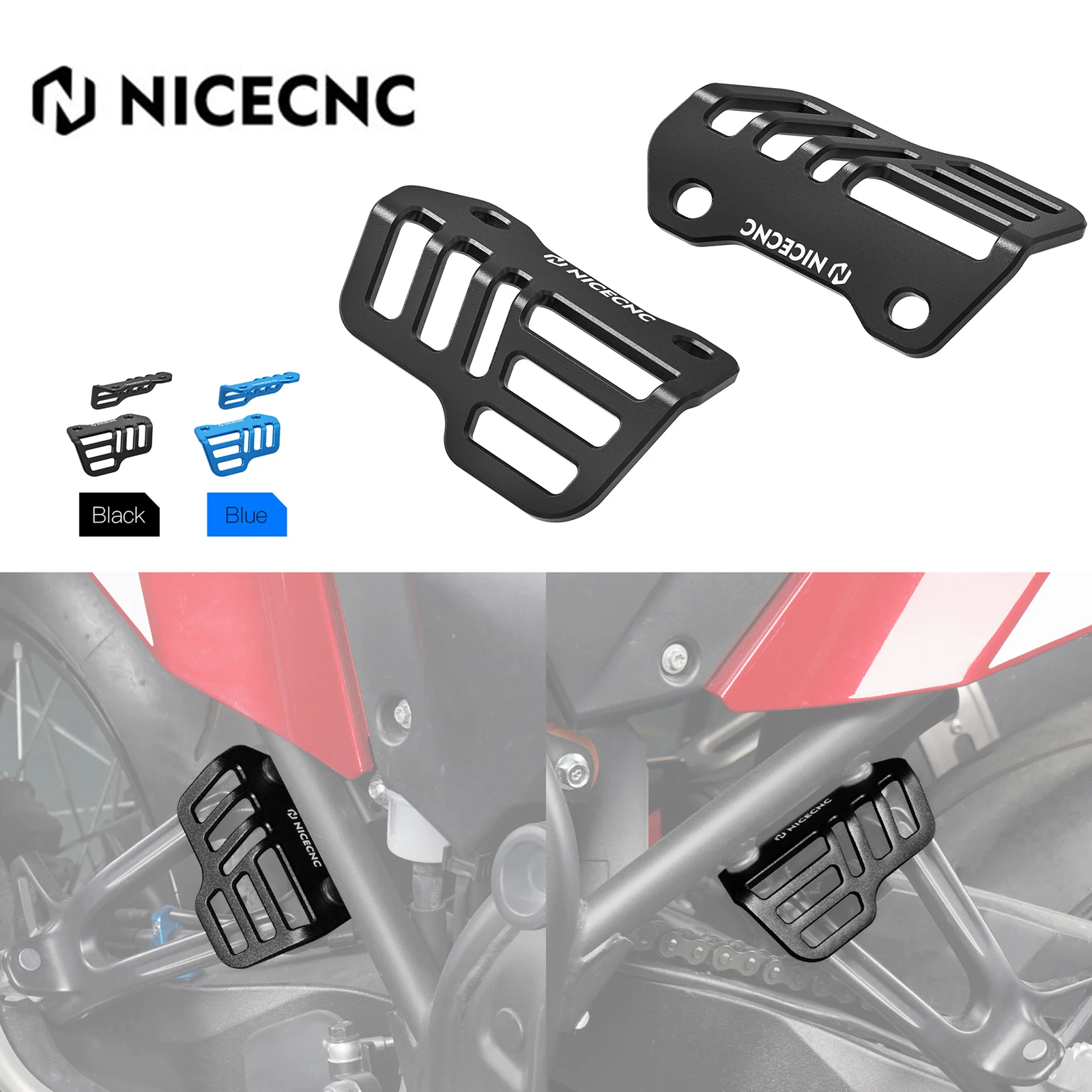 Для Yamaha Tenere 700 XTZ700 2019-2023 2024 2020 раллийное издание 2024-CNC мотоциклетные зажимные скобы боковой держатель багажника