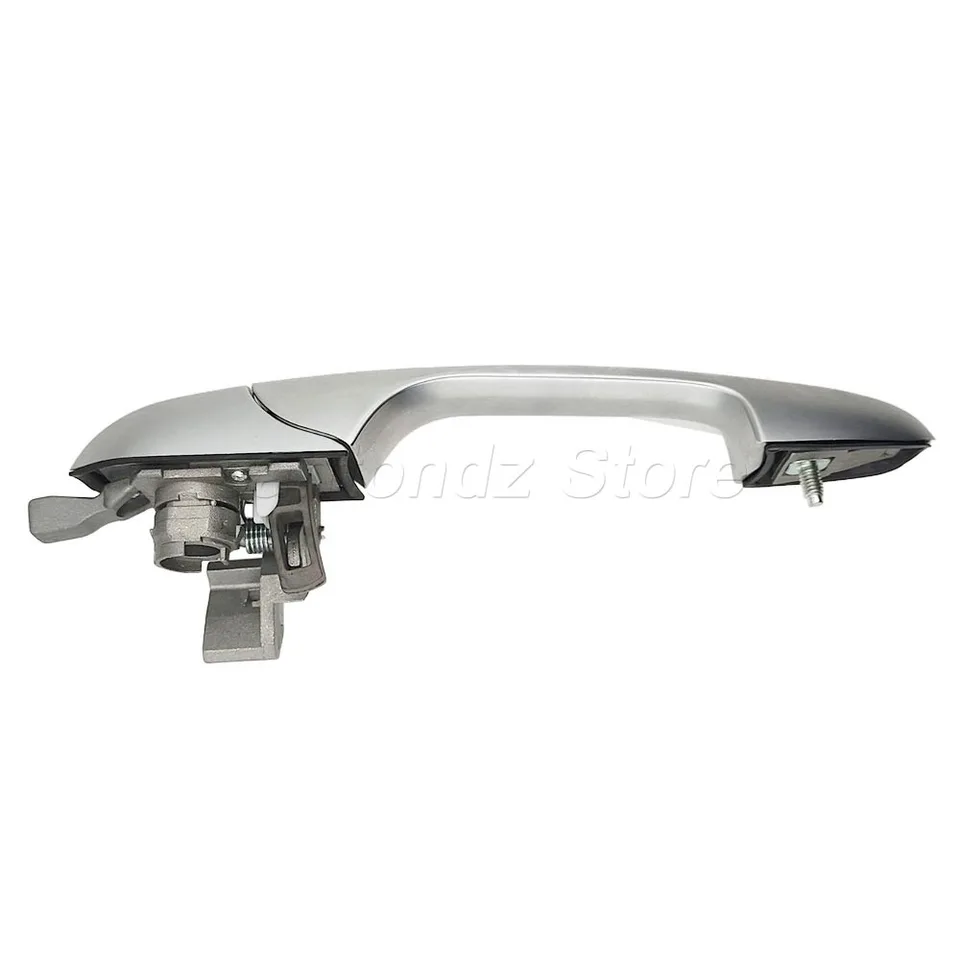 Maniglia Esterna Alfa Romeo 147 Anteriore Sinistra (Lato Guida) Cromata Con Serratura E Doppia Chiave - Compatibile 2000-2010, 3/5 Porte, OEM 156073261