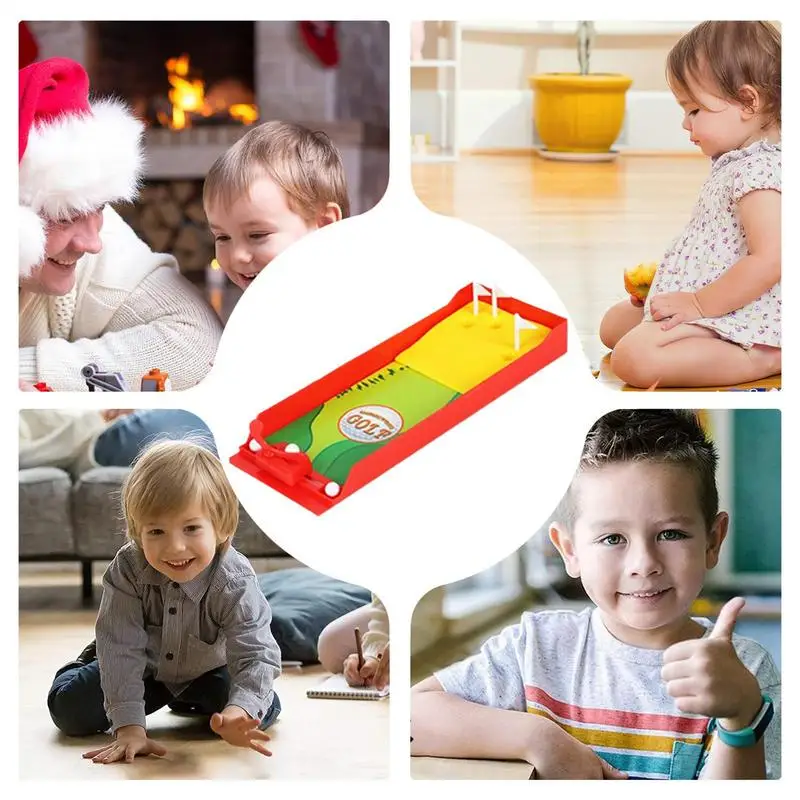Desktop Games Table Top Tiny Sports Game Tabletop Basketball Golf Game Stress Relief Gadgets Toys Games For Coworkers Small Fun