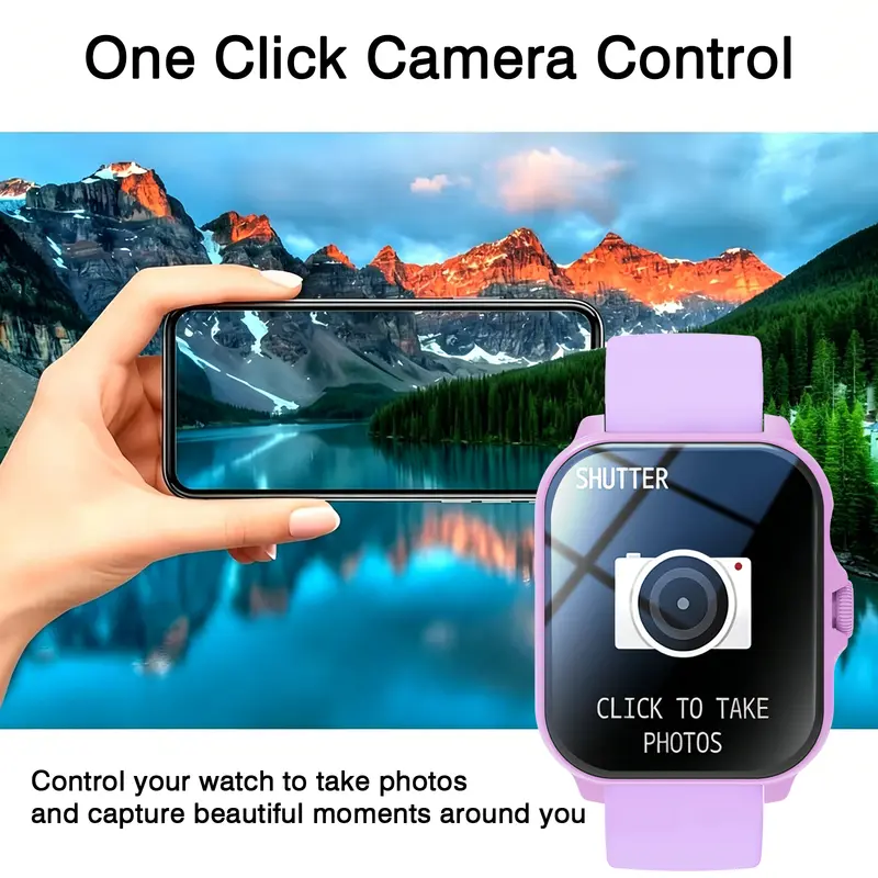 2026 New Smartwatch,Wireless Calling,Multiple Sports Modes,Sedentary Reminder, Calculator,Full Touch HD Screen,Custom Dial Wallpaper,For Android & Ios, Ideal As A Gift - Image 3