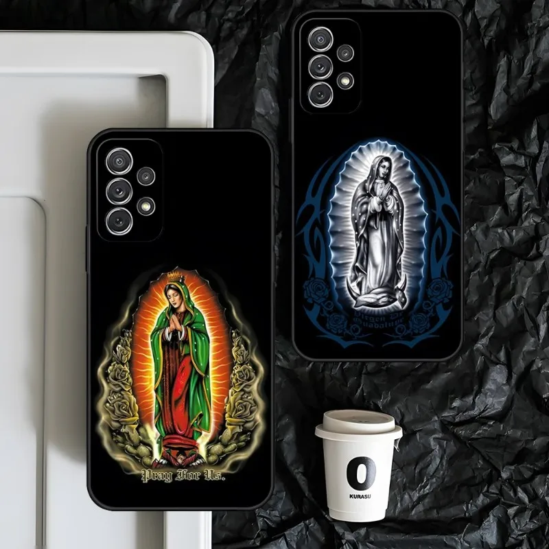 Custodia Per Telefono Virgin De Guadalupe Virgen Mary Per Samsung S23 Plus Ultra S22 Pro S21 Fe S20 S10 E Lite S8 S9 S30 5G Cover