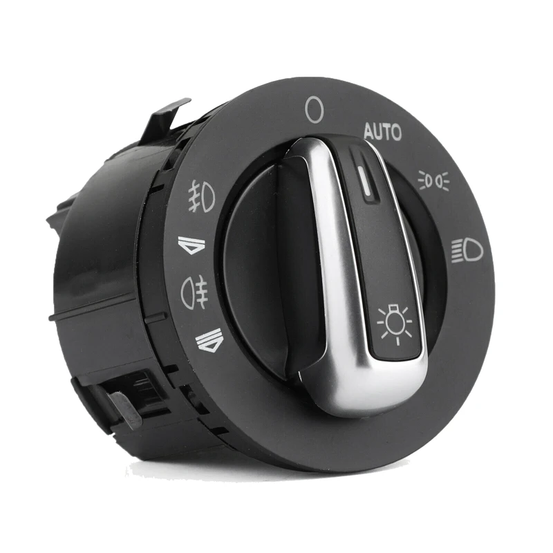 

Хромированная противотуманная Ручка управления для автомобильных фар, переключатель для A6 S6 C6 Allroad 2004-2011 Q7 2006-2015 4F1941531E