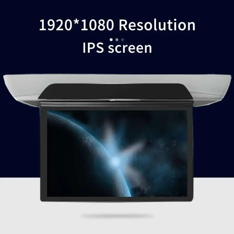 13.3 Inch/15.6 Inch 1920*1080 Roof Ceiling Monitor IPS Touch Screen Android12 Multimedia Video Player Mirror Link Remote Control - Image 6