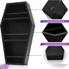 Gothic Storage Rack Coffin Shaped Display Rack Perfume Toiletries Storage Rack Makeup Brush Storage Box Multi-function Storage 1