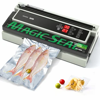 MAGIC SEAL MS4005 Commercial Vacuum Sealer Machine Meat Sealer Vacuum Packing Machine Compatible with Mylar Bags Vacuum Packer 1