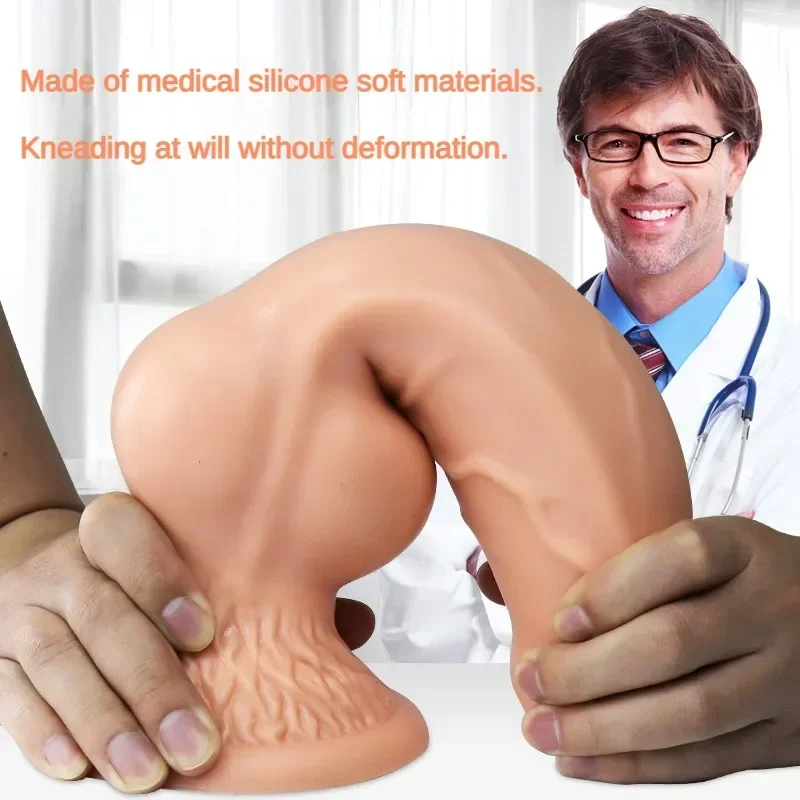 Realistic Huge Dog Knot Dildo Sex Toys for Women S/M/L/XL/XXL Animal Penis Anal Plug Prostate Soft Suction Cup Adult 18 Products sex toys