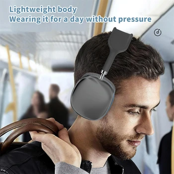 Wireless Headset Bluetooth 5.1 Over Ear 3D Stereo Headphones Mic Noise Cancelling Earphones for iPhone Sumsamg Android IOS 1