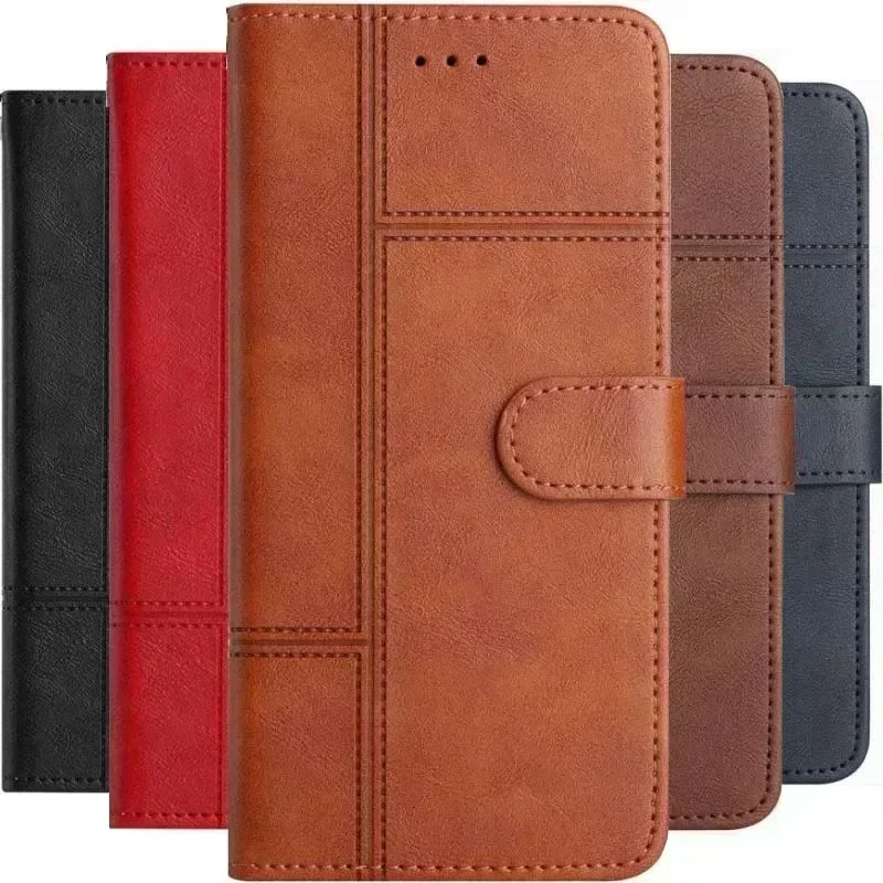 Luxury Leather Wallet Cover for Professionals - Elegant Business Case for Men and Women
