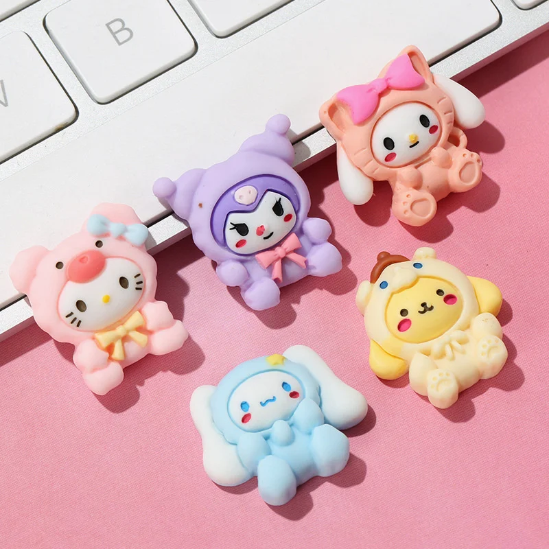 

Kawaii New Sanrio Cute Anime Character Cartoon Cup Sticker Girl Hair Decoration DIY Room Decoration Materials Girl Gift