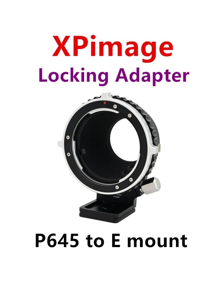 Adattatore Xpimage Per Obiettivo Pantax645 Per Fotocamera Sony E Mount. Pantax645-E Mount Fx30 Fx6 Fx9 Fs7 Fs7 Fs5 A7S3 A7R5 R4 R3 A7C A7S3