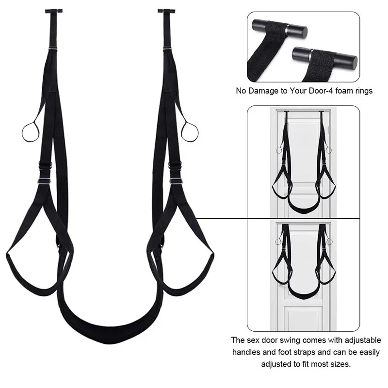 Adults Toys for Women Couples Sex Swing Sex Furniture Fetish Bondage Adult Games Seat Indoor Erotic Hanging Door Swing