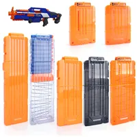 6-18 Bullet Clip Replacement For Nerf Magazine Round Darts Replacement Toy Gun Soft Bullet Clip For Nerf Toy Boy's Gift 1