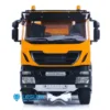 Toys 8X8 LESU 1/14 RC Hydraulic Dump Truck Cars Light Sound Systems Remote Control Tipper Dumper Painted Gift for Boys THZH1711 4