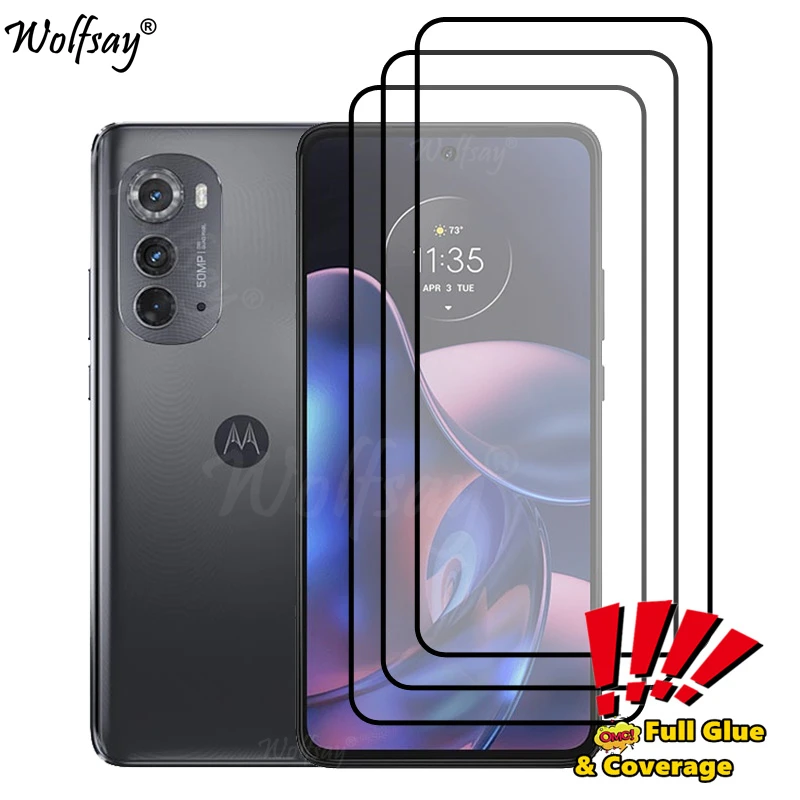 Premium Full-Cover Tempered Glass Screen Protector, 6.6 Inch