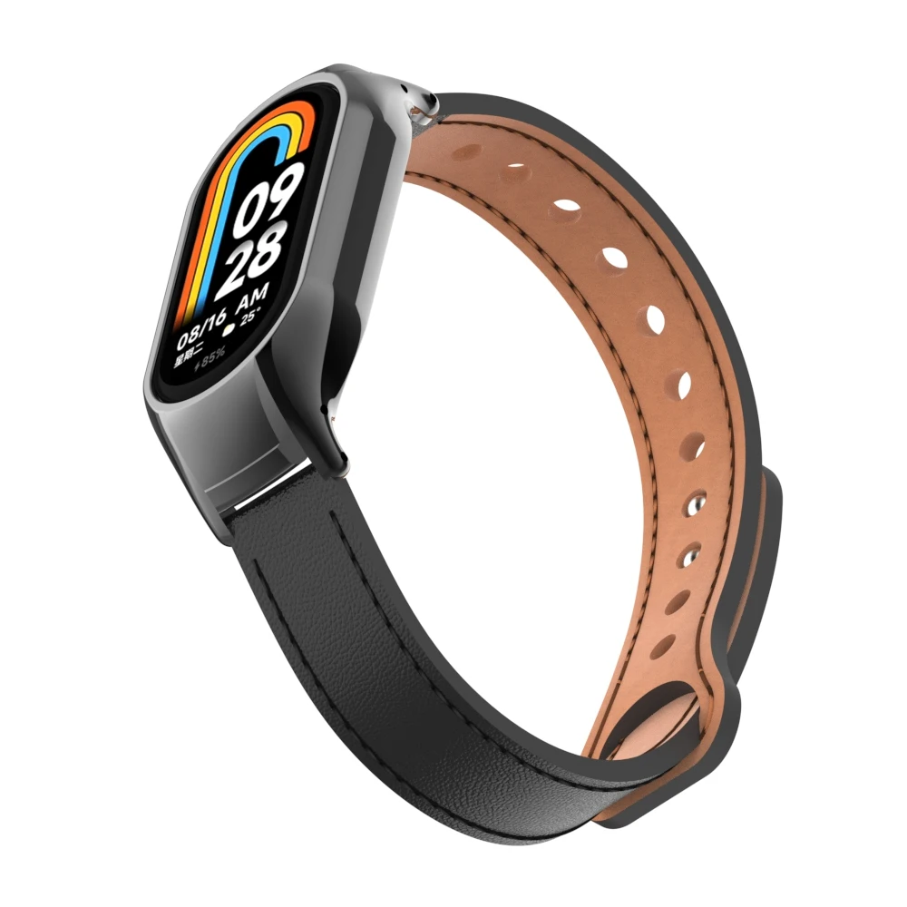 Premium Leather and Metal Replacement Strap